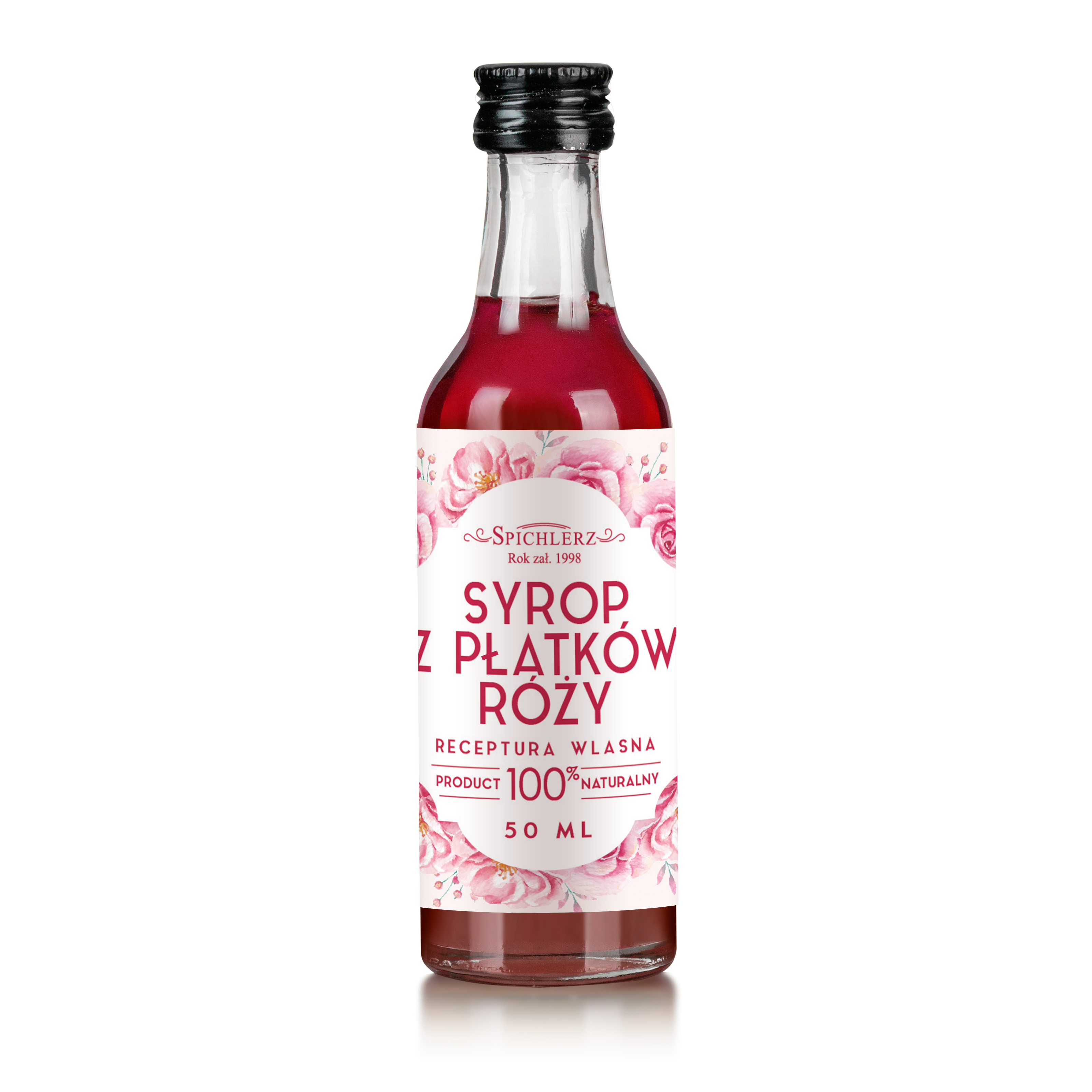 Syrop z płatków róży 50ml